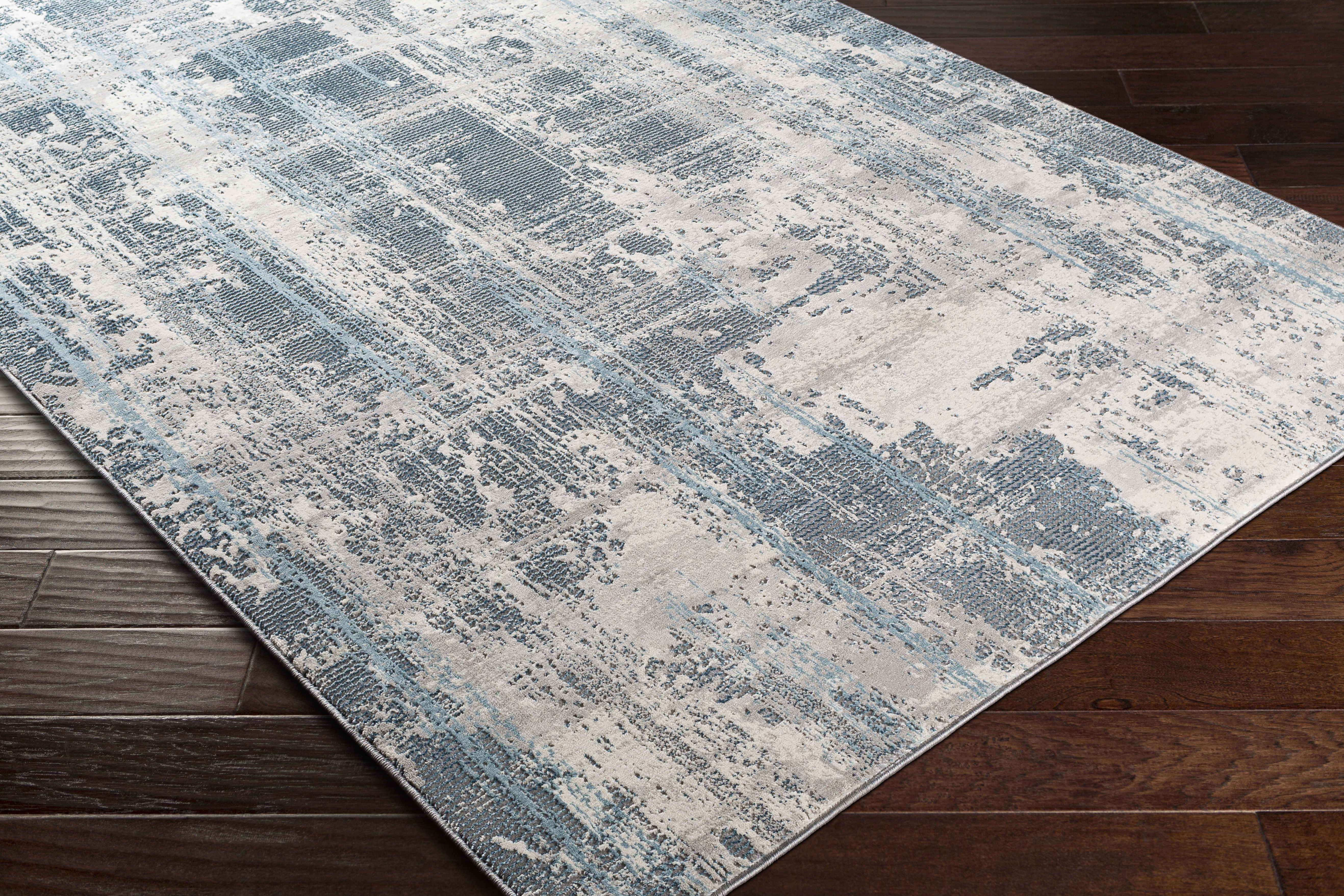 Tibetan Gray Indoor 8'10" x 12'4" Machine Woven Rug - Image 6