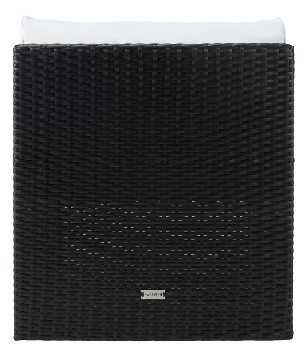 Pramla Outdoor Sette With Otto - Black / Beige - Safavieh - Image 7