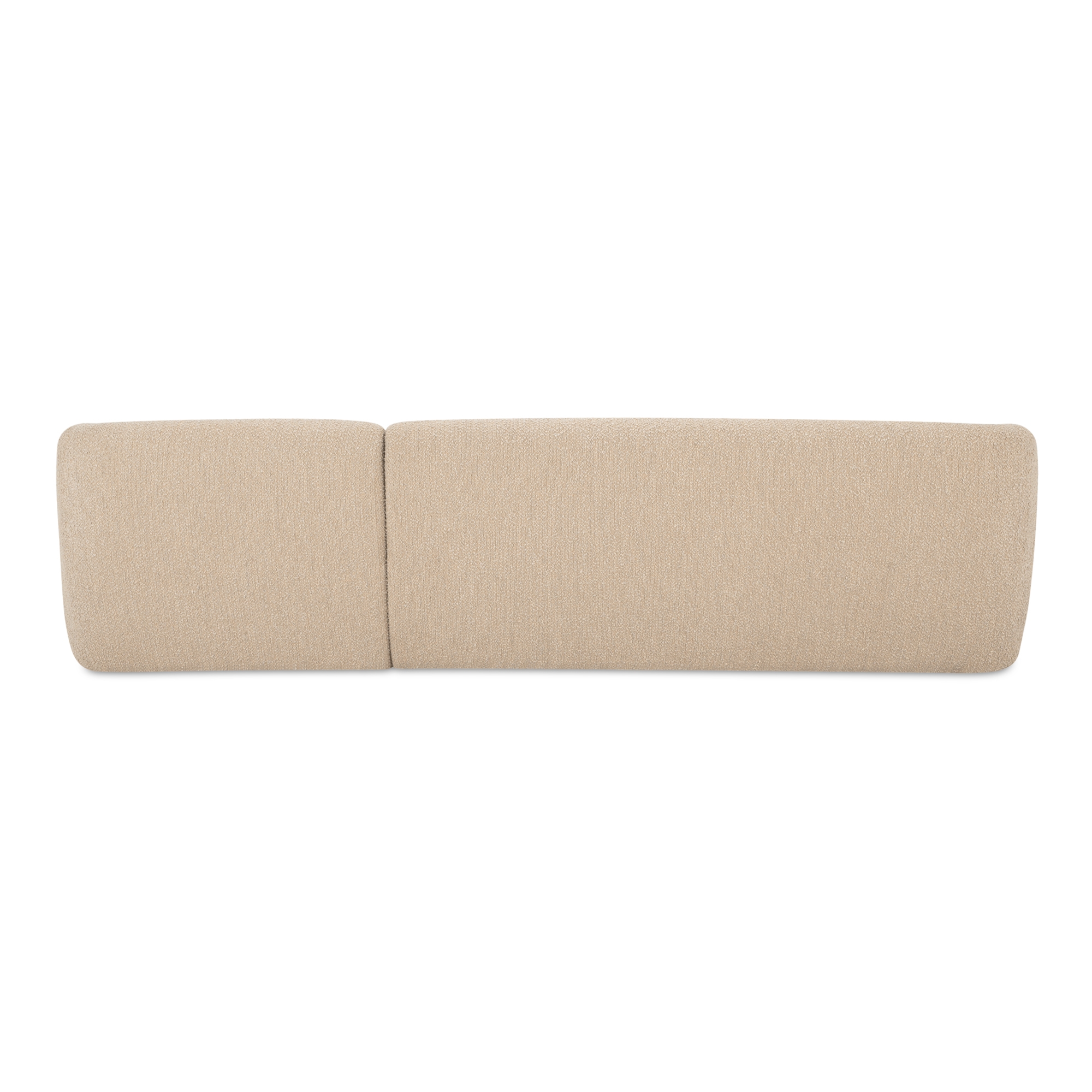 Faye Right Sectional Beige Boucle - Image 3