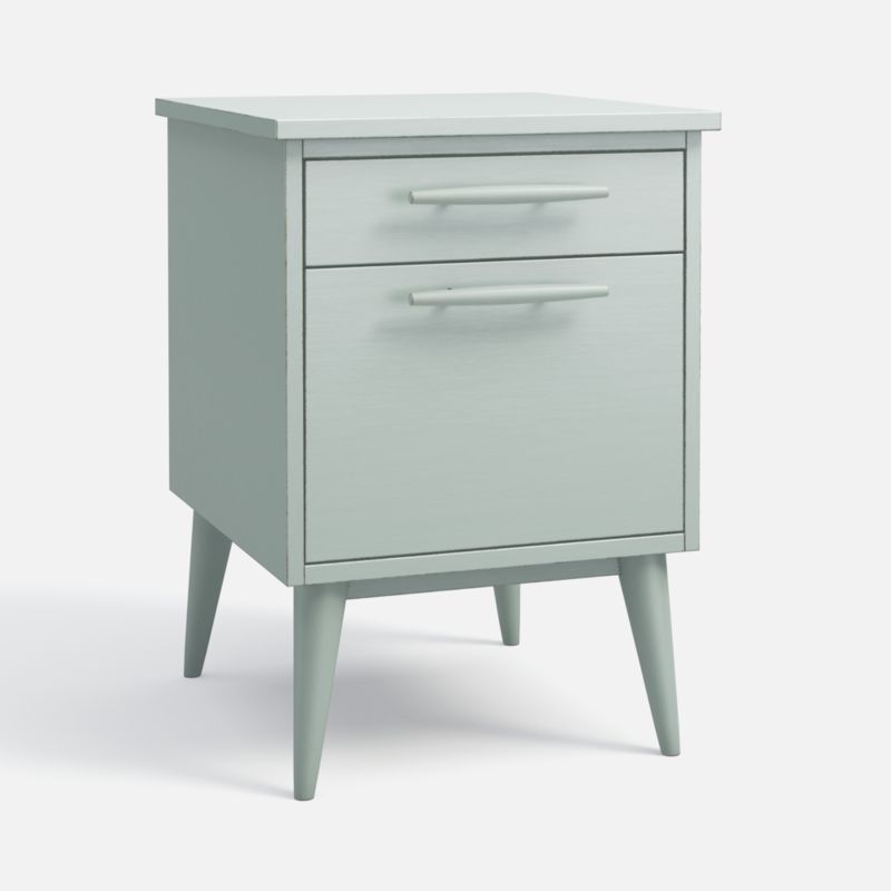 Olivier Blue Grey File Cabinet - Image 1