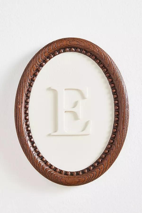 Emery Wood Monogram Gallery Wall Charm - Image 0