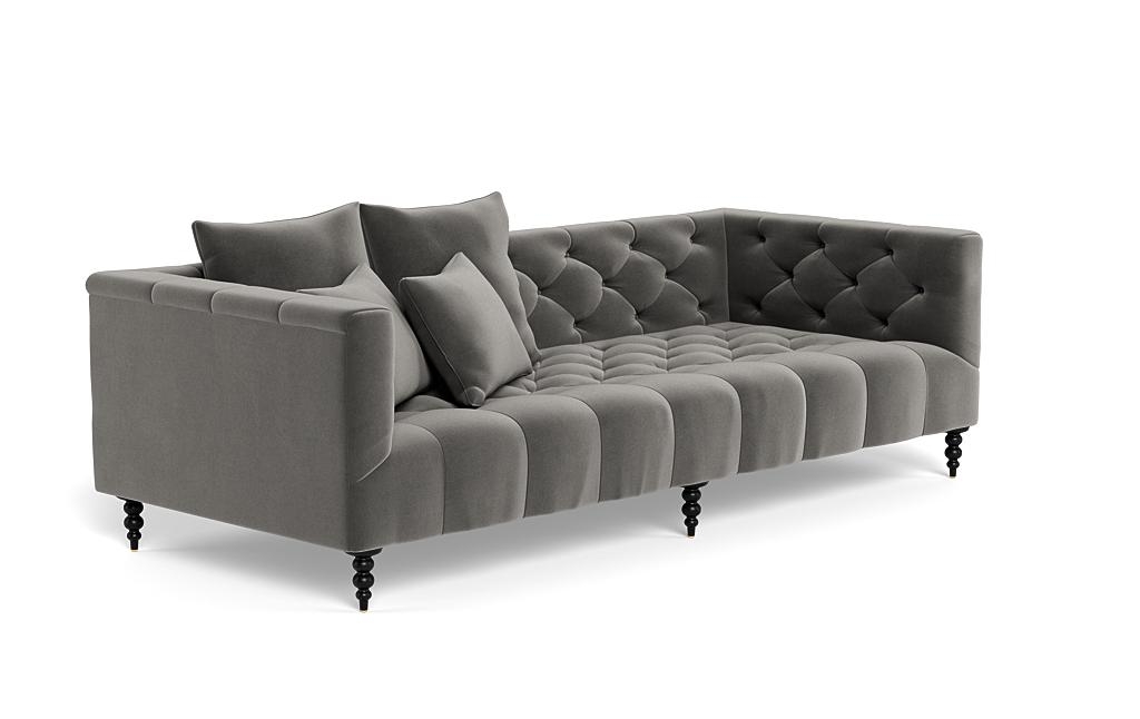Ms. Chesterfield Fabric Sofa by Apartment Therapy - Image 1
