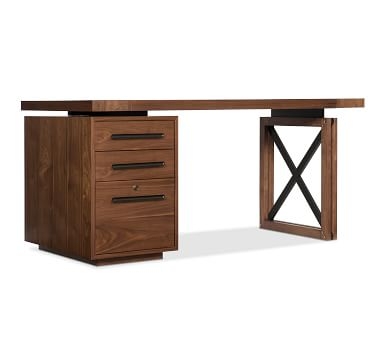 Daniel 74" Desk with Drawers - Image 1