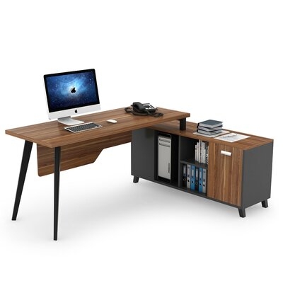 Soderlund L-Shaped Executive Desk - Image 0