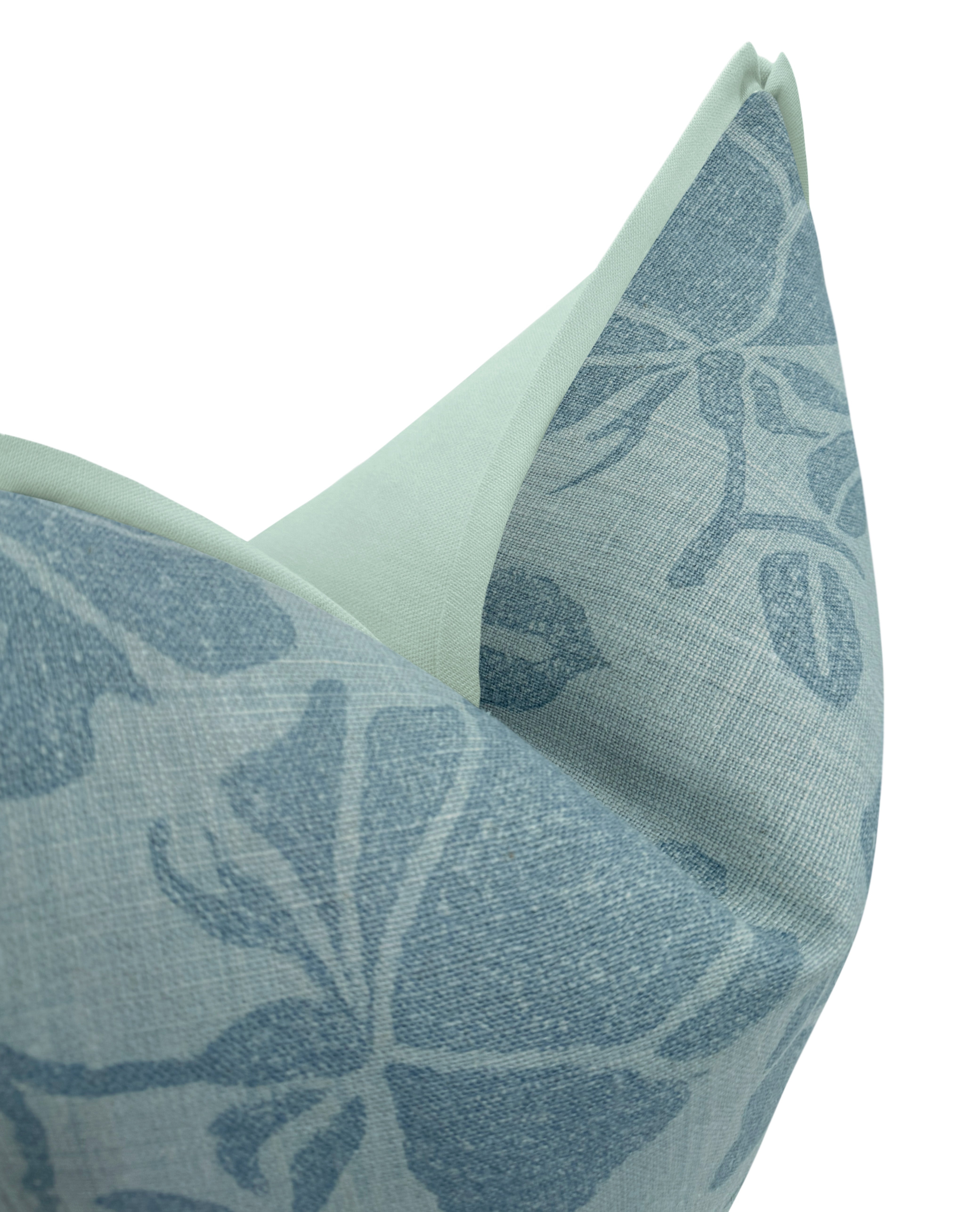 EMILIA // BLUE | PETER DUNHAM - LITTLE LUMBAR 12" X 18" / BUTTERFLY FLANGE / Mineral - Image 0