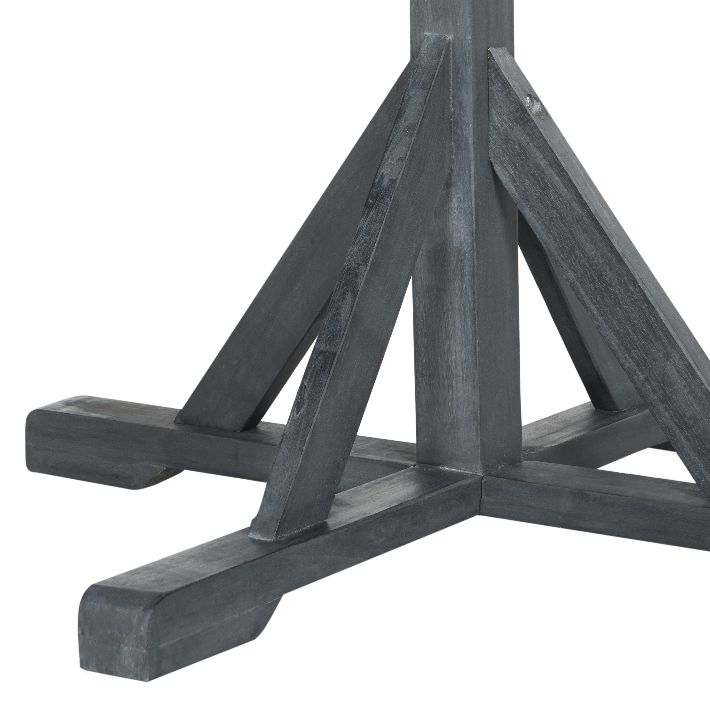 Arcata Round Table - Ash Grey - Safavieh - Image 2