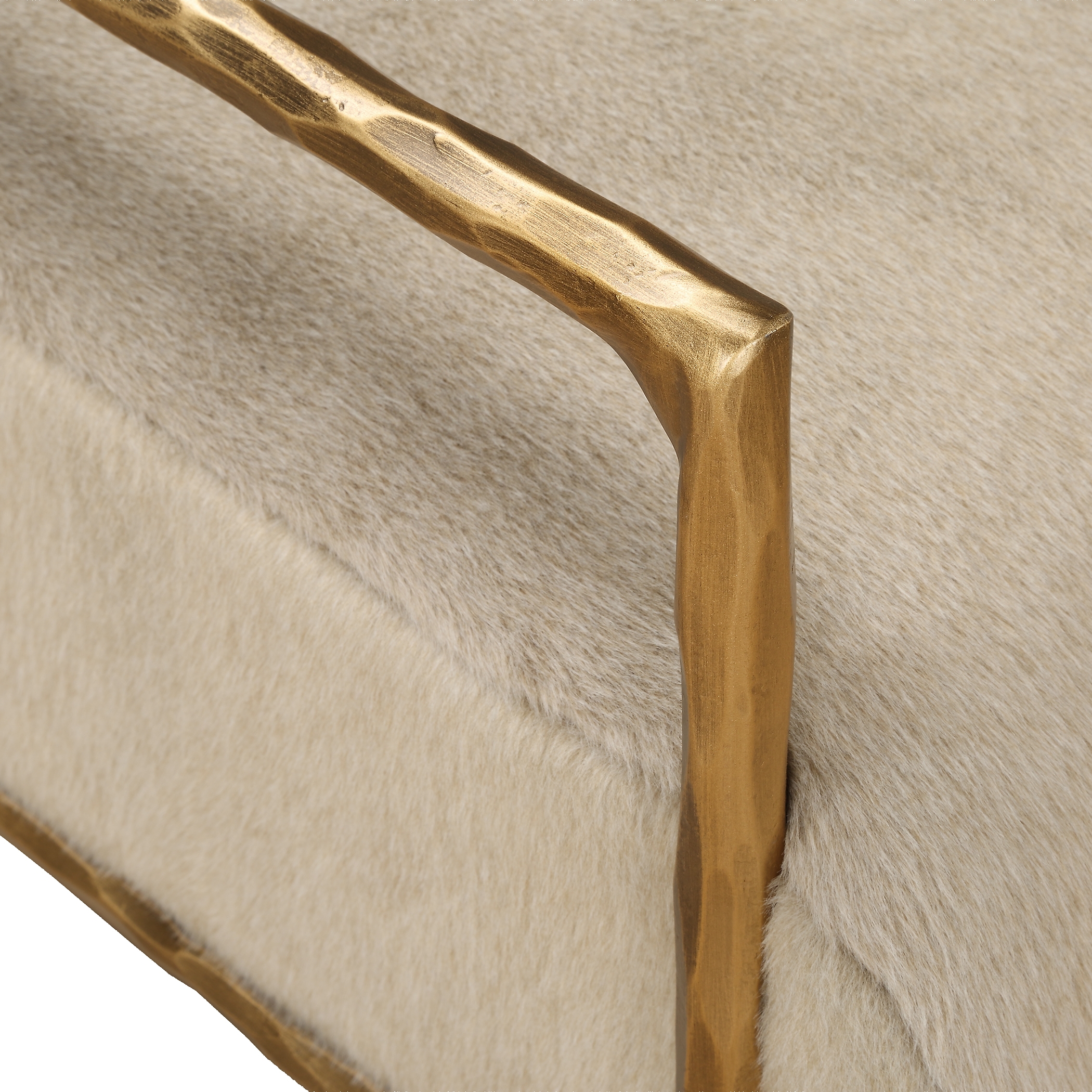 Kashmir Aged Gold Accent Chair - Image 7