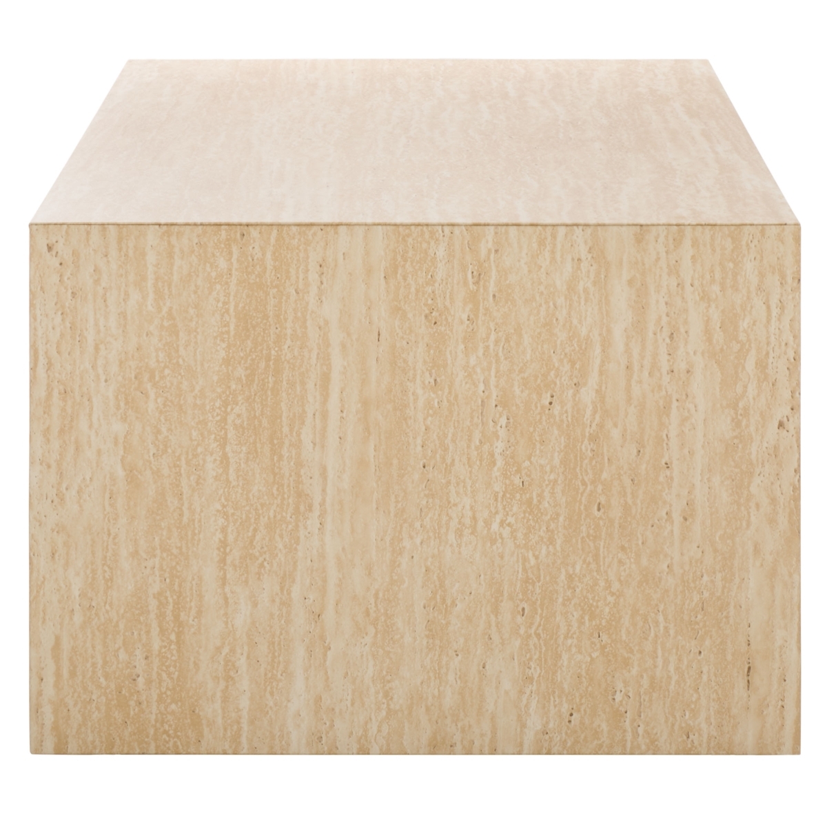 Woodrow Coffee Table - Faux Travertine - Safavieh - Image 5