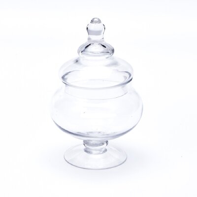 Portleven Clear 10.25" Indoor / Outdoor Glass Apothecary Jar - Image 0