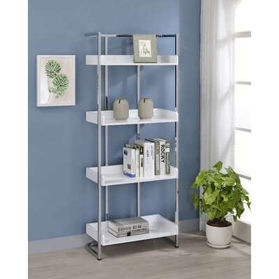 Sehnaz 4-Shelf Bookcase - Image 1