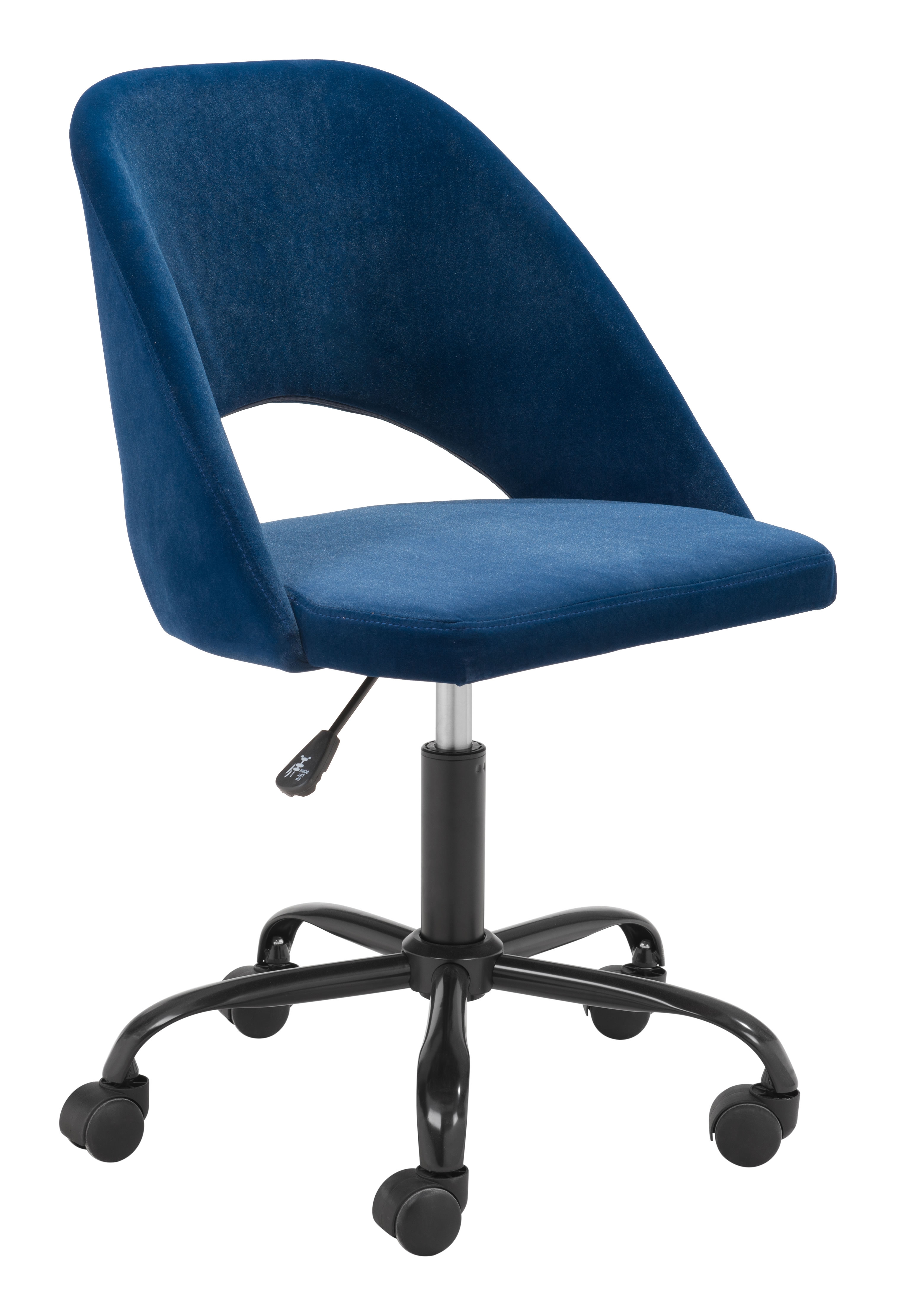 Treibh Office Chair, Navy Blue - Image 0