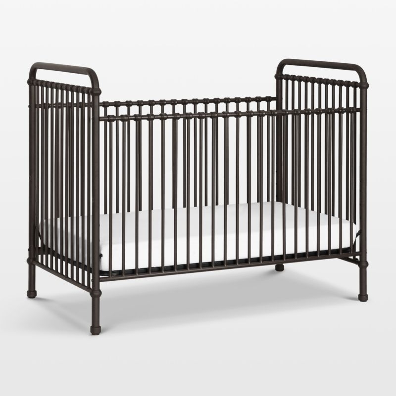 Namesake Abigail Black Vintage Iron 3-in-1 Convertible Baby Crib - Image 2