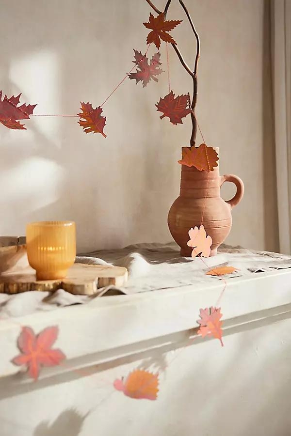 Autumn Leaves Paper Garland - Image 0