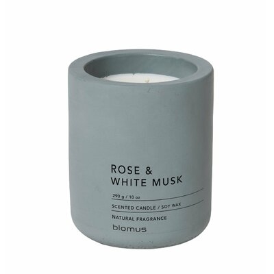 Fragra Rose & White Musk Scented Jar Candle - Image 0