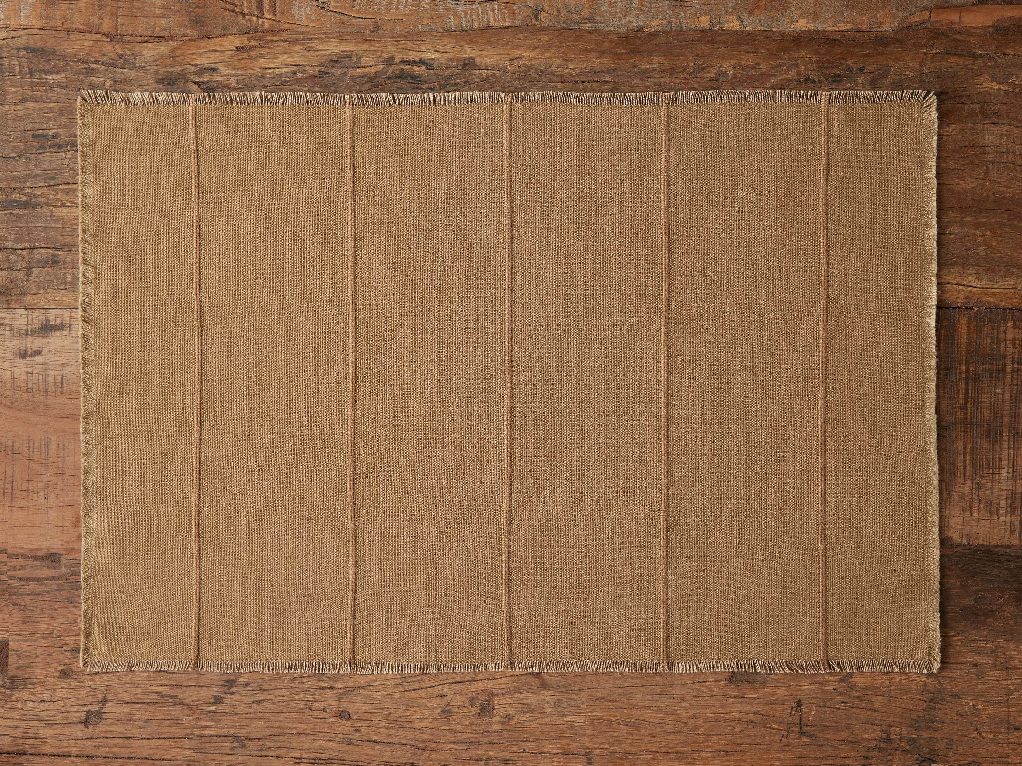 Linen Placemats (Set Of 4) in Green  Olive - Image 0