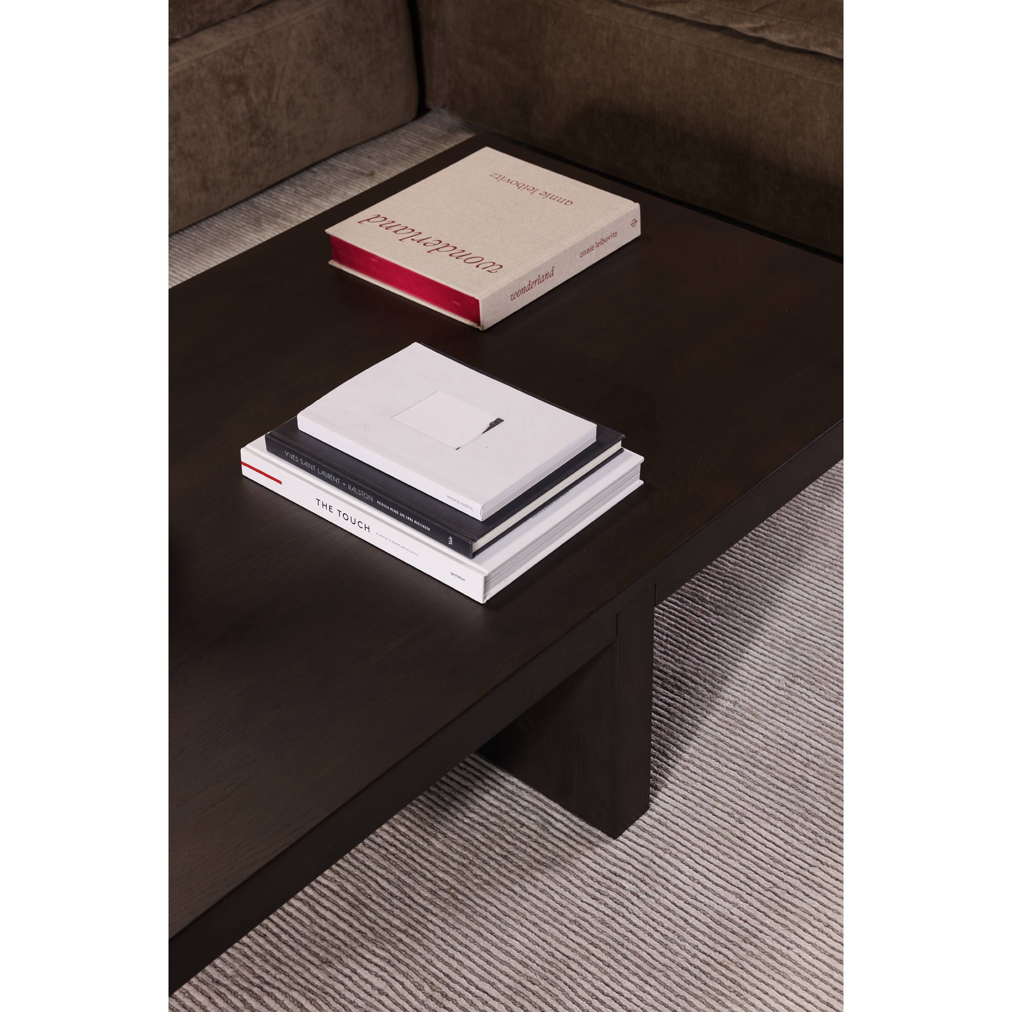 Folke Rectangular Coffee Table Dark Brown - Image 6