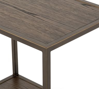 Modern Oak Side Table - Image 1