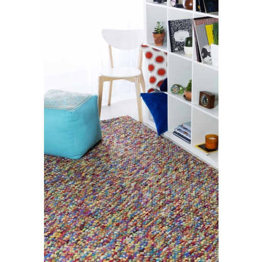 Ikat Dots AR-092 18"L x 18"W Pillow Cover - Image 0