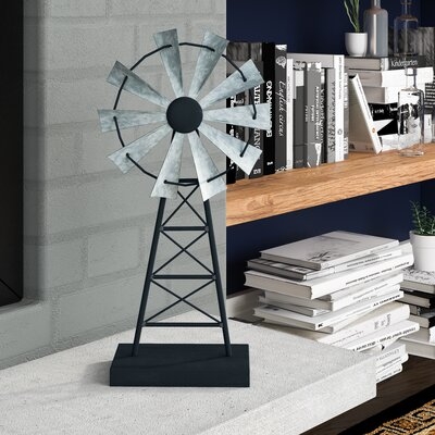 Ealey Windmill Table Sculpture - Image 0