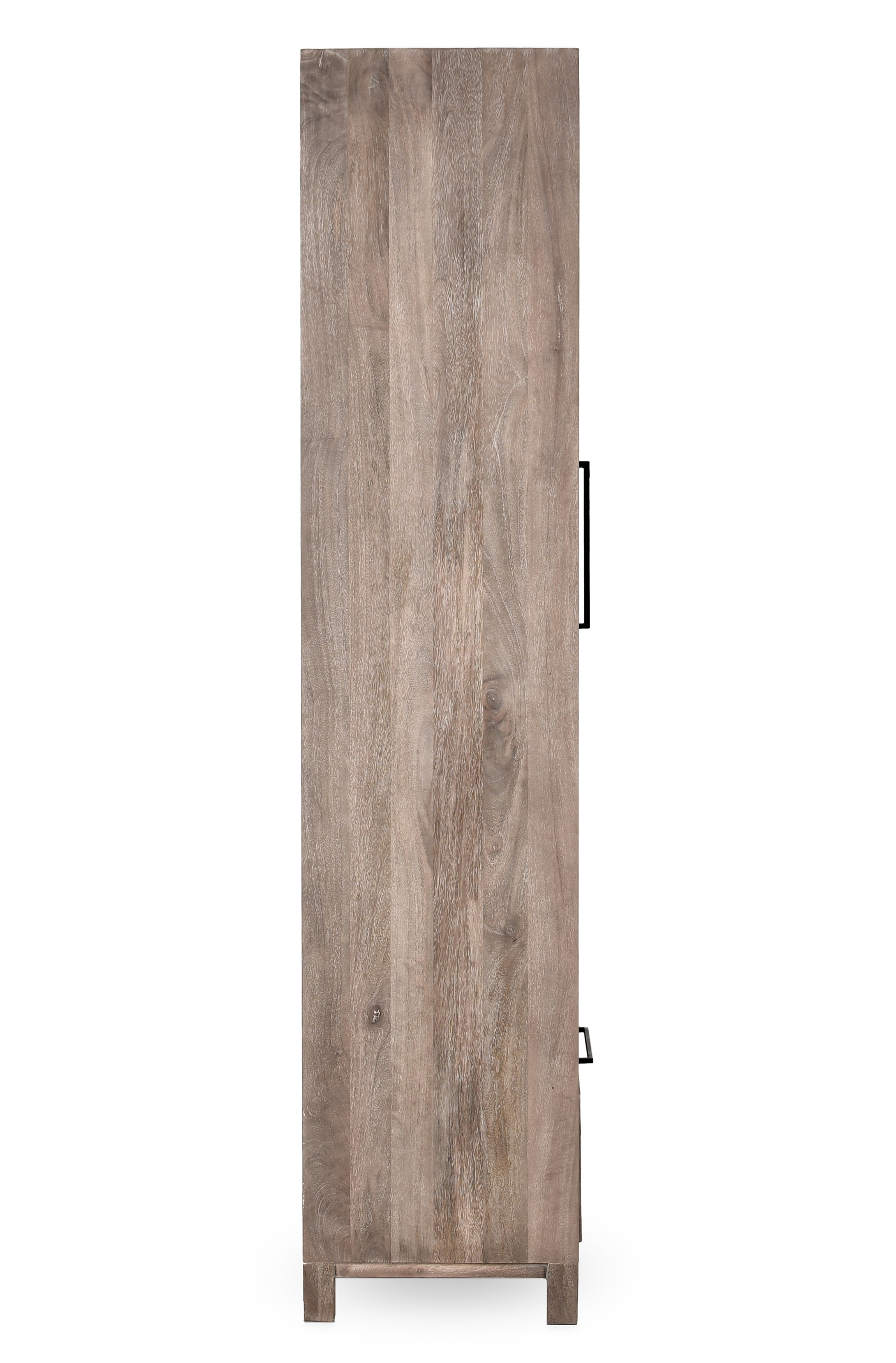 Jensen 2Dr 1Dwr Tall Cabinet Taupe - Image 2