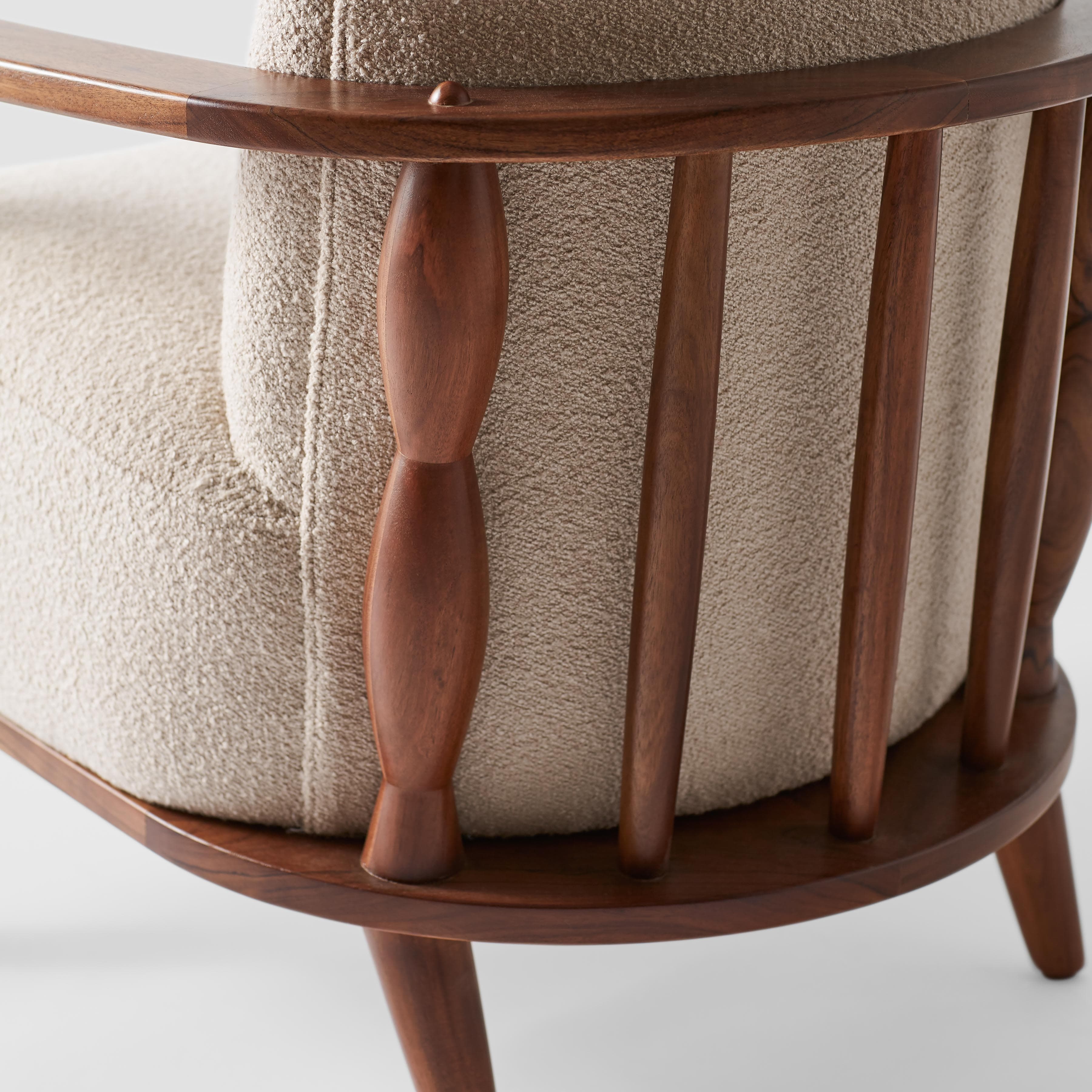 The Citizenry Leela Armchair | Ivory/Cream - Image 8
