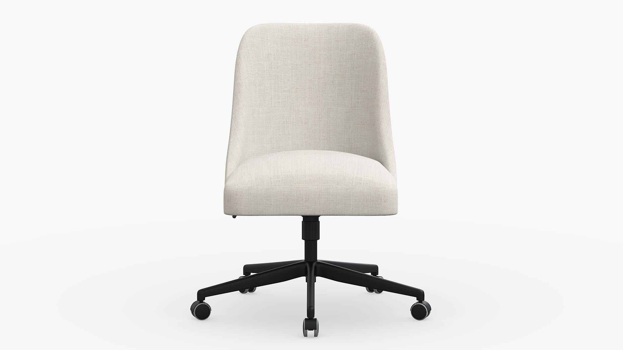 Tailored Task Chair, Talc Linen - Image 1