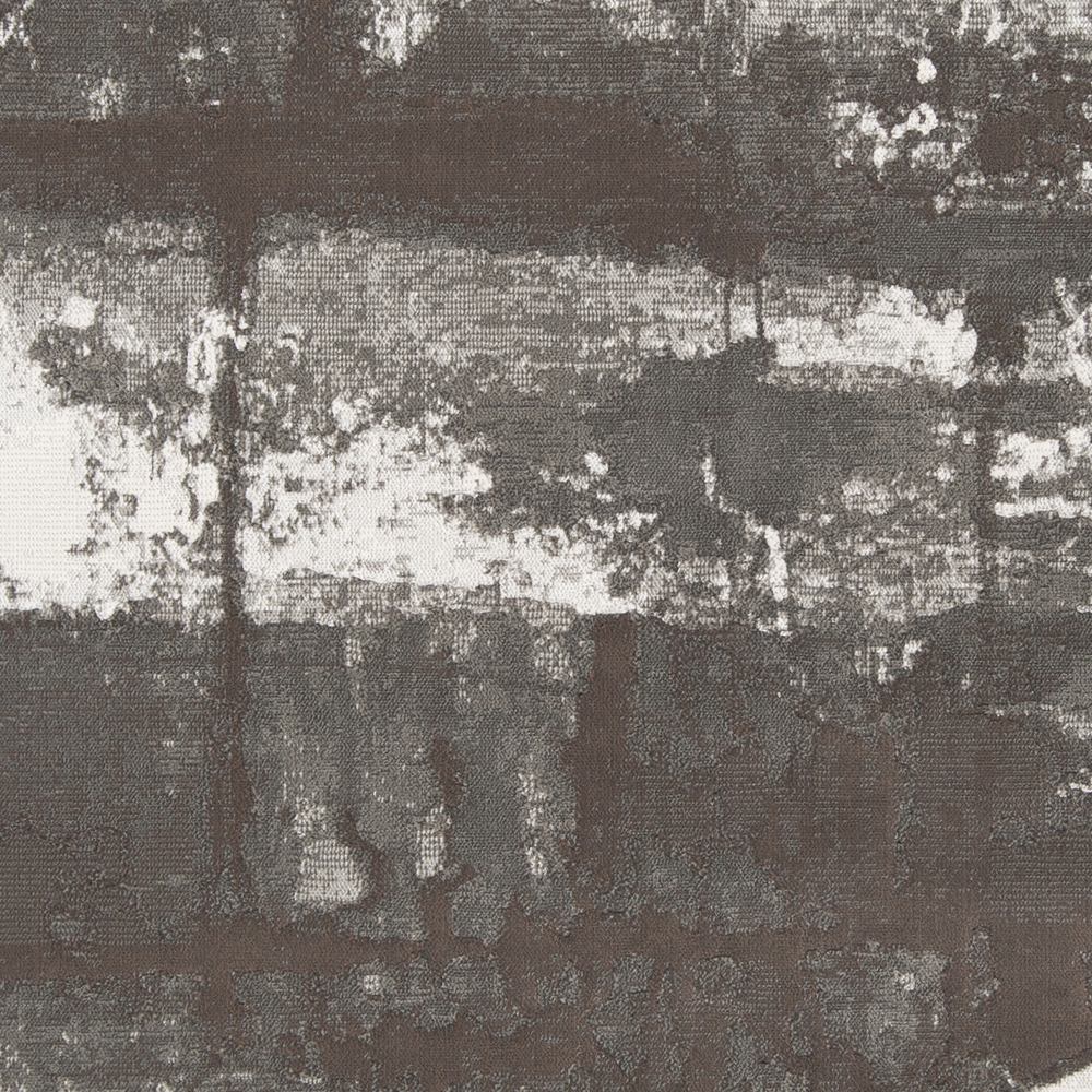 Contempo Black Indoor 2' x 2'11" Machine Woven Rug - Image 2