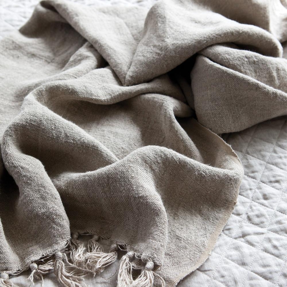 Montauk Linen Blanket by Pom Pom at Home - Image 1