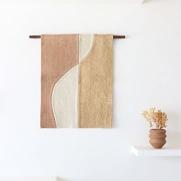 kudd:krig HOME Forma Tapestry, Tan - Image 1