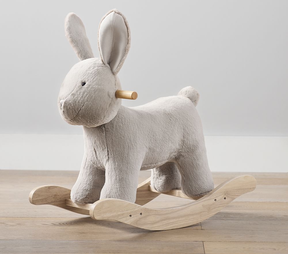 Bunny Critter Plush Nursery Rocker - Image 0