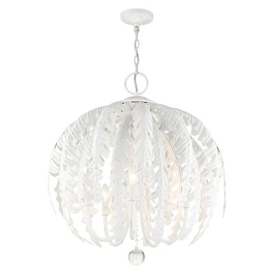 Rouillard 5 - Light Unique Globe Chandelier with Crystal Accents - Image 0