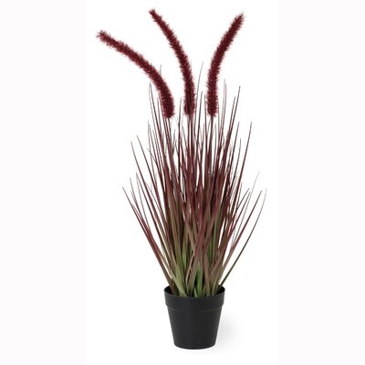 18'' Artificial Cattail Plant in Pot - Image 0