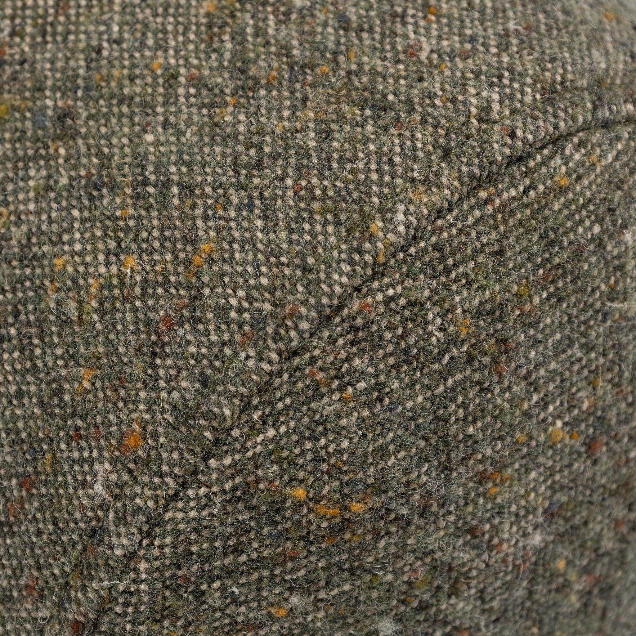 Stonewash Linen Bolster Pillow - Hasselt Olive Green - Image 5