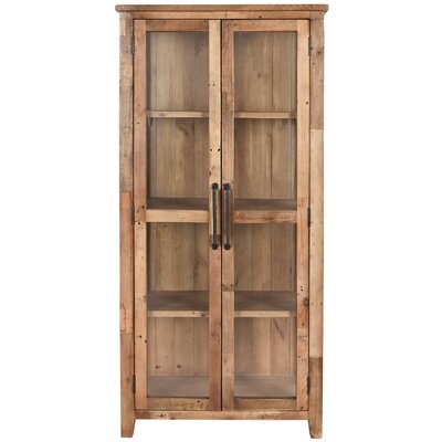 Wallsend Reclaimed Pine Display Curio Cabinet - Image 0