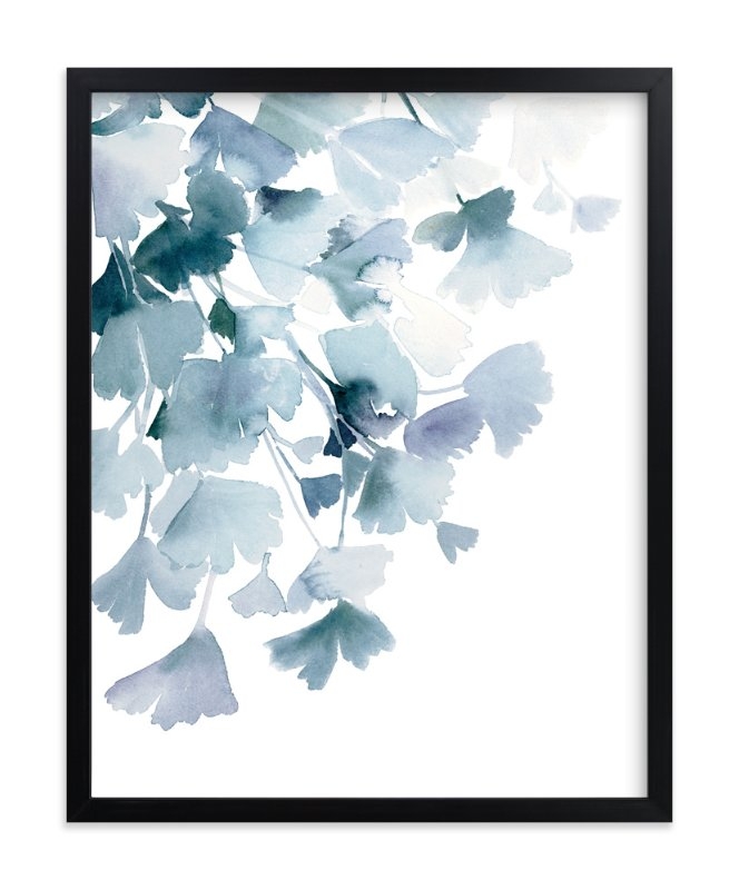 Blue Ginkgo Limited Edition Fine Art Print 1 - Image 0