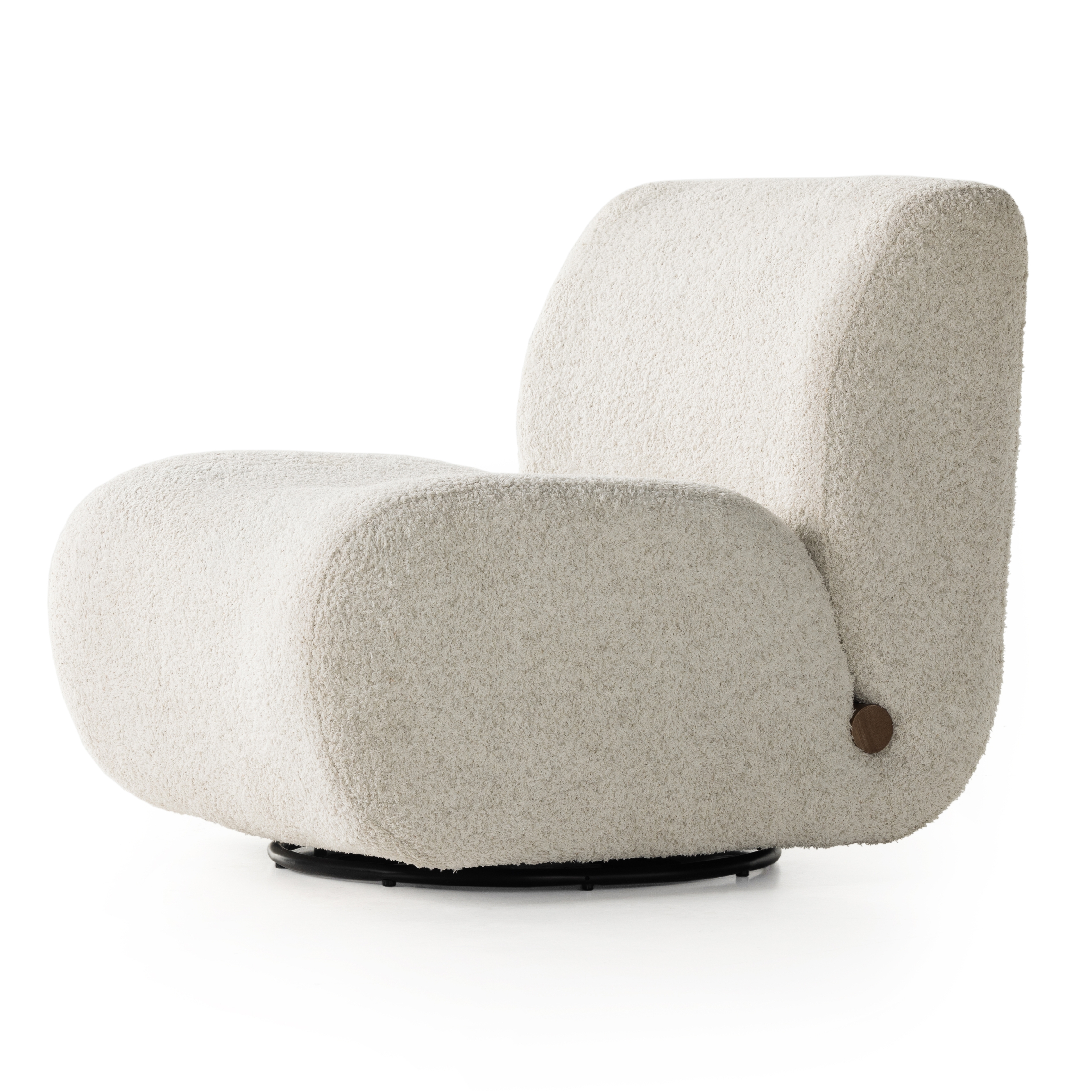 Siedell Swivel Chair - Sheldon Ivory - Image 2