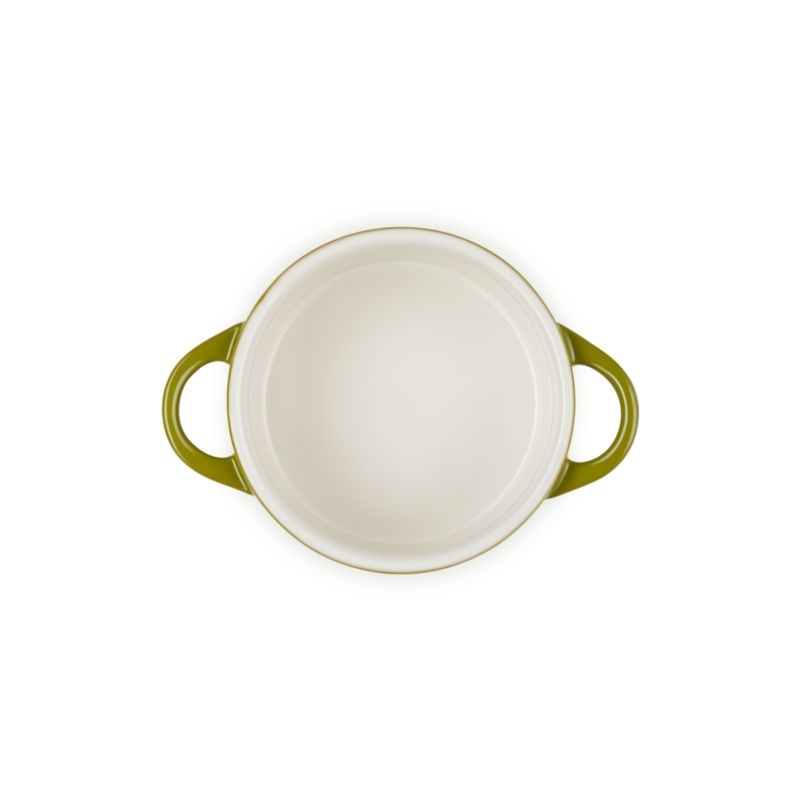Le Creuset ® 8-Oz. Olive Mini Cocotte - Image 4