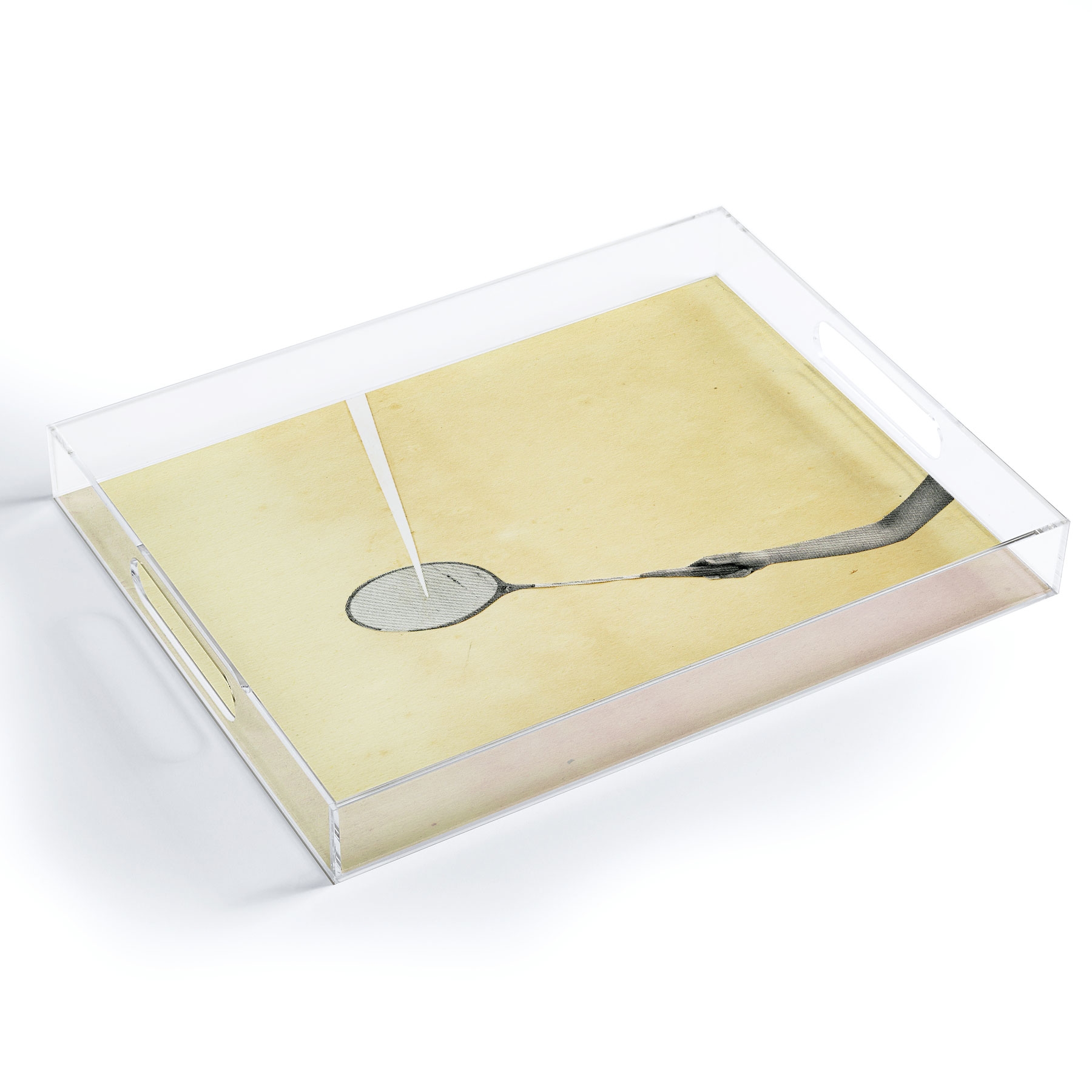 Tennis I by Cassia Beck - Acrylic Tray Medium 15.5" x 12" - Image 0