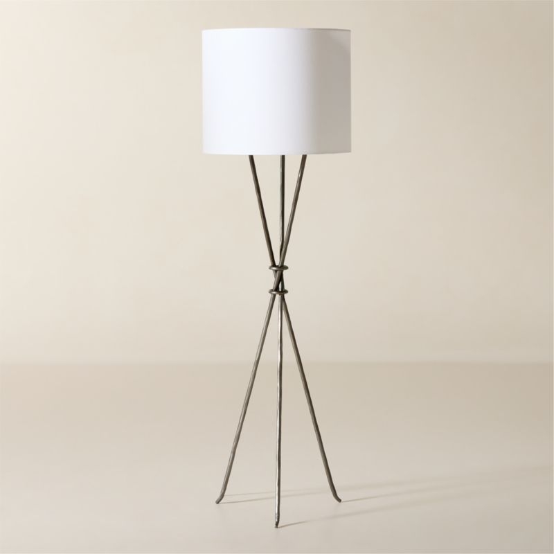 Vikos Iron Tripod Floor Lamp - Image 2