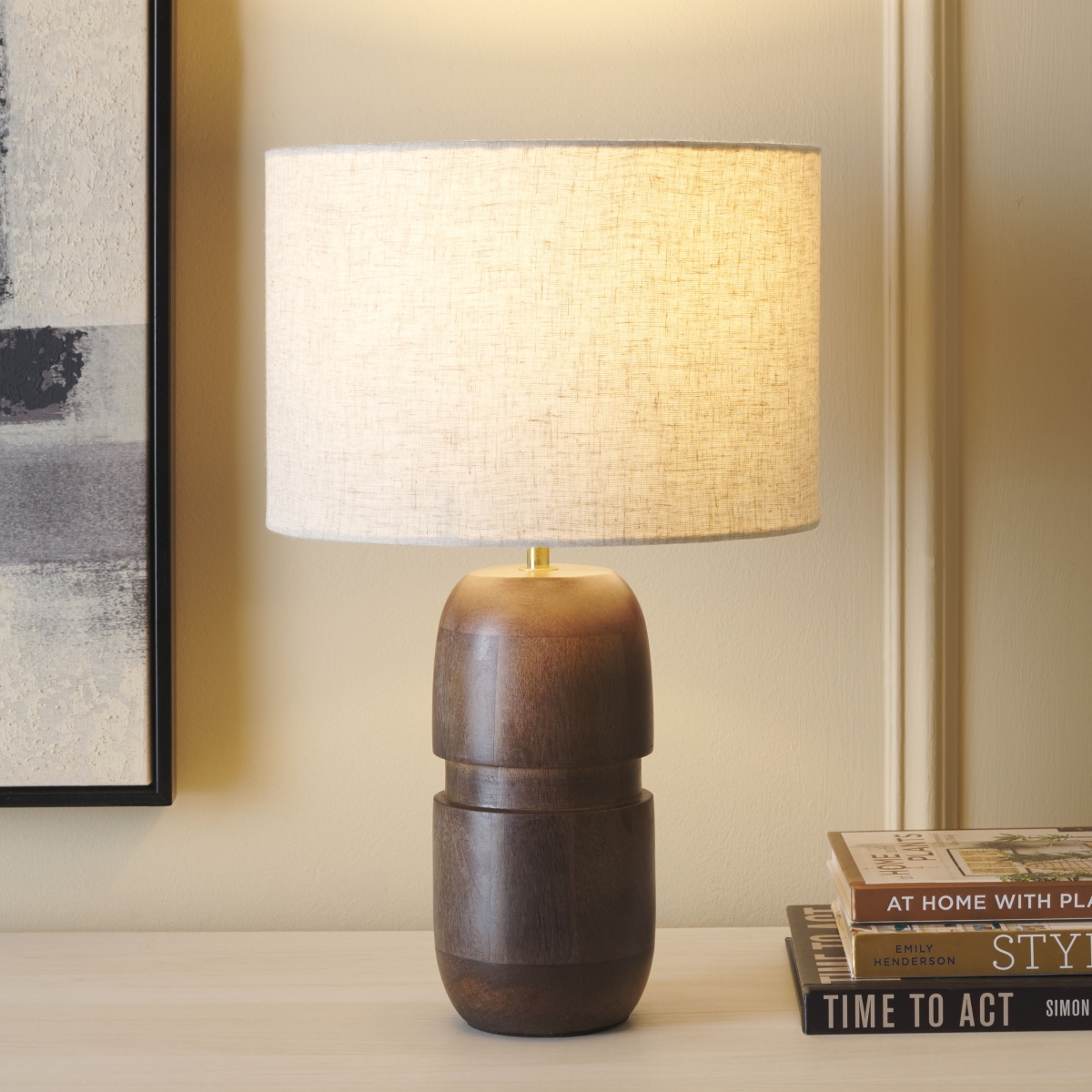 Nami 19" Table Lamp - Natural - Image 2