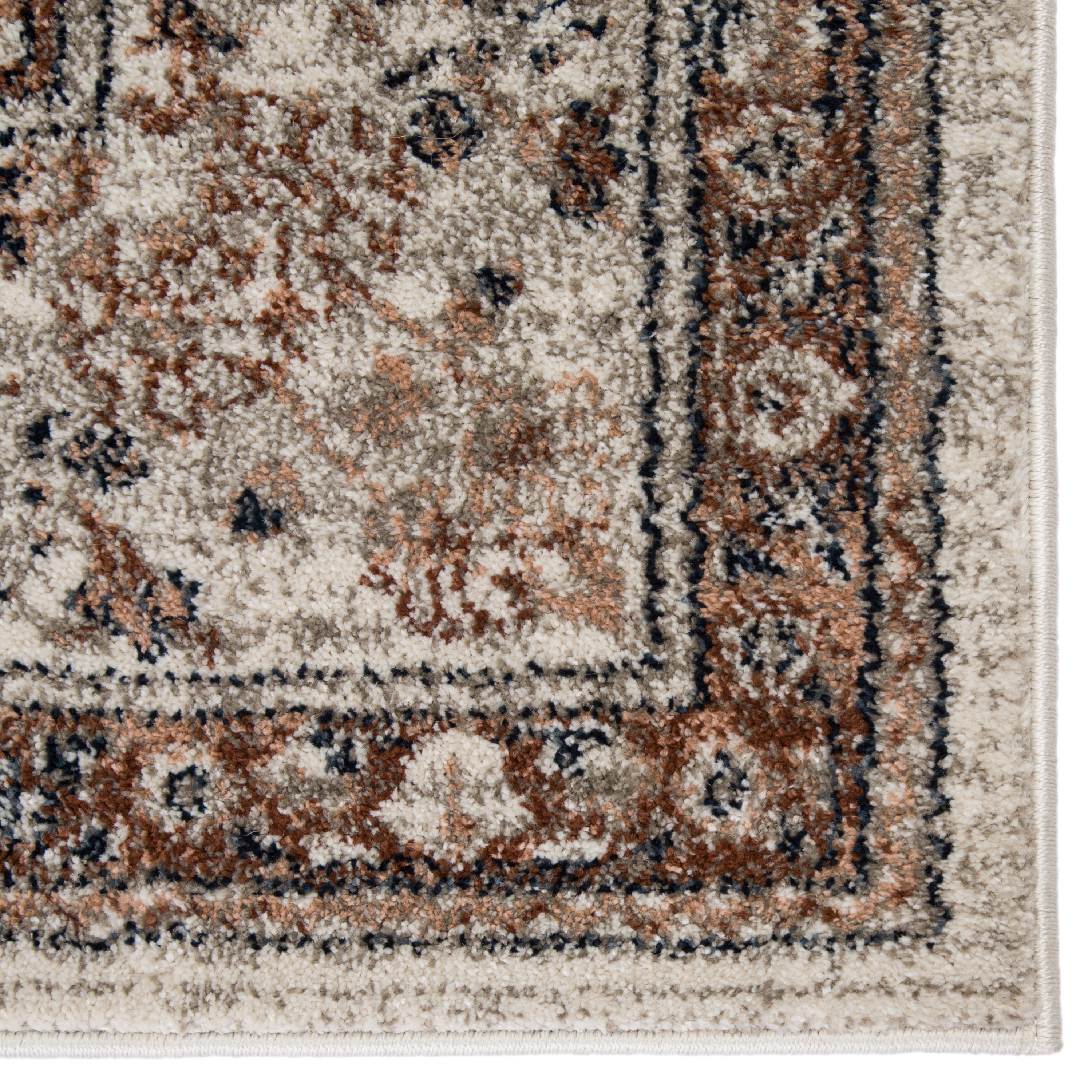 Lorraine Oriental Cream/ Tan Area Rug (9'2"X12'6") - Image 3