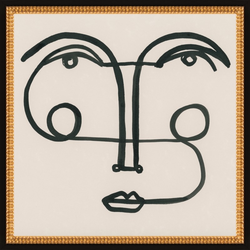 Face I by Katherine George for Artfully Walls - Image 0
