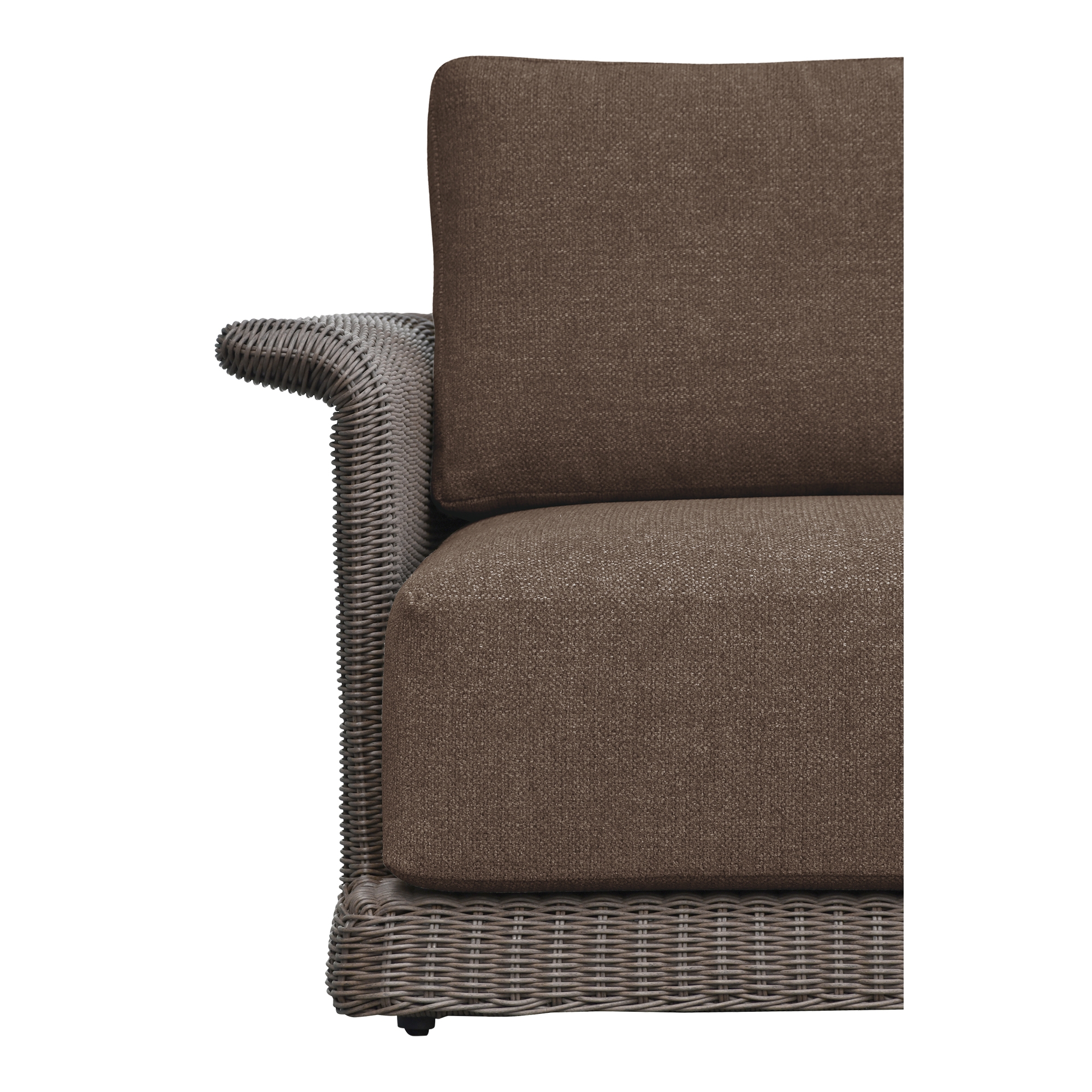Meredith Outdoor Accent Chair Brown - Image 4