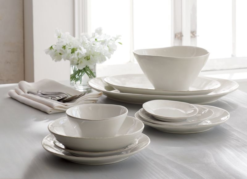 Marin White Cereal Bowls, Set of 8 - Image 4