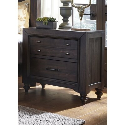 Maguire 2 Drawer Nightstand - Image 1