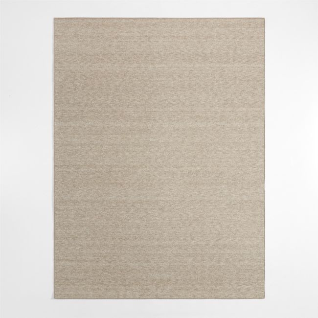 Colmar Performance Handwoven Marled Brown Area Rug 9'x12' - Image 0