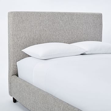 Contemporary Storage Bed, Queen, Performance Washed Canvas Storm Gray - Image 3