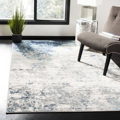 Muro Gray/Blue Area Rug - Image 0