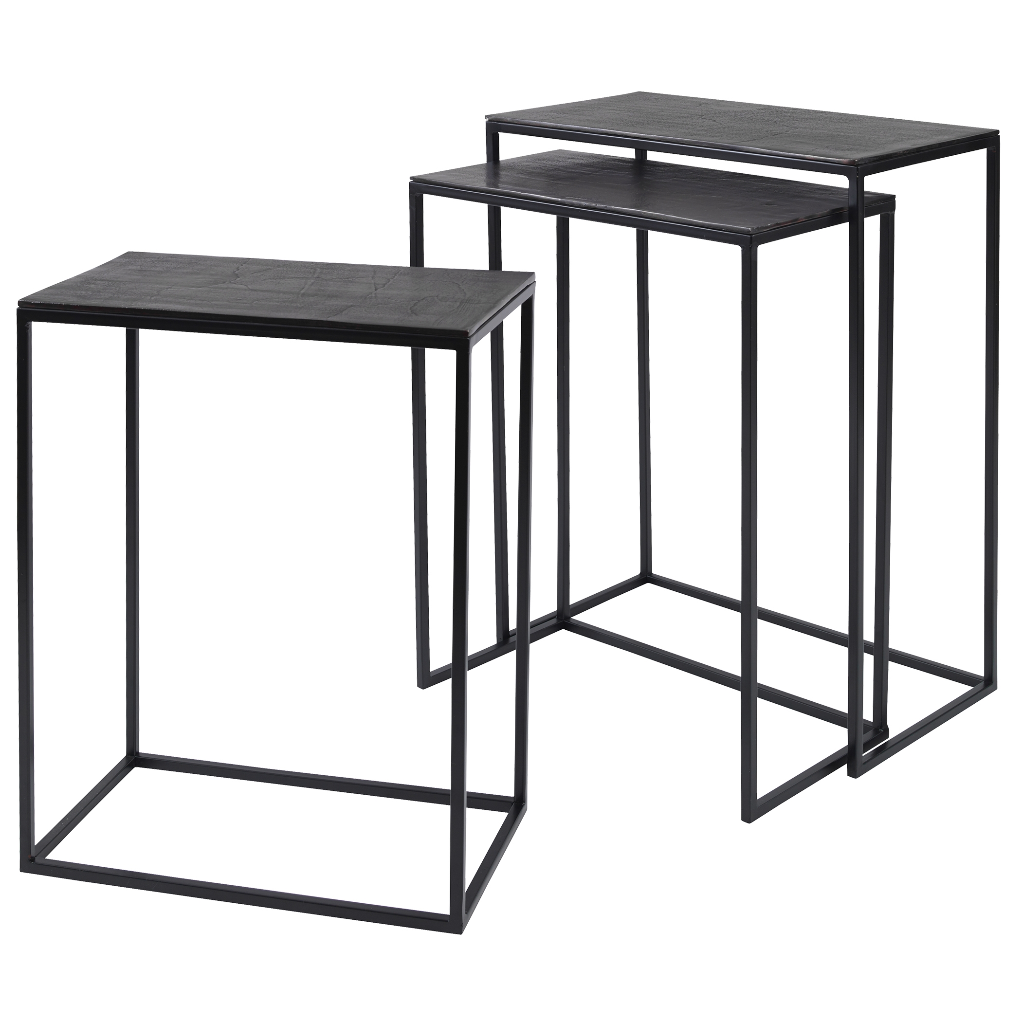 Coreene Iron Nesting Tables Set/3 - Image 3