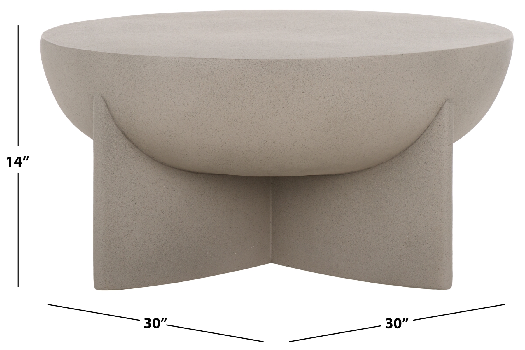 Devan Coffee Table - Grey - Image 6